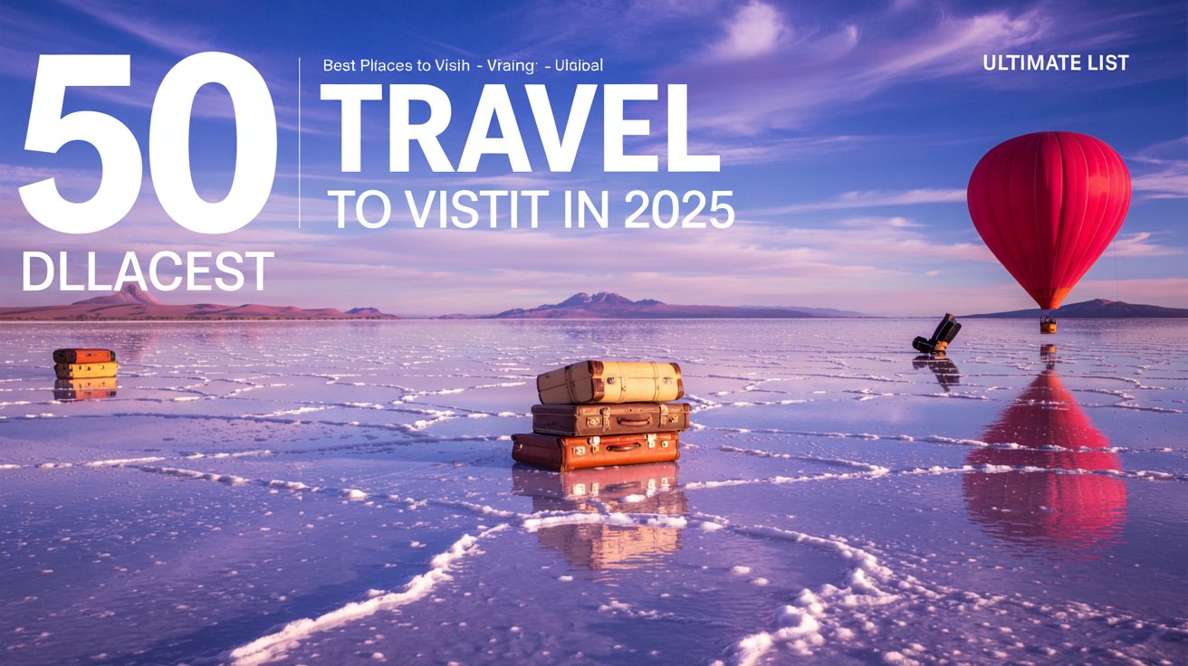 50 Best Places to Visit in 2025 | Travel Guide: Ultimate List